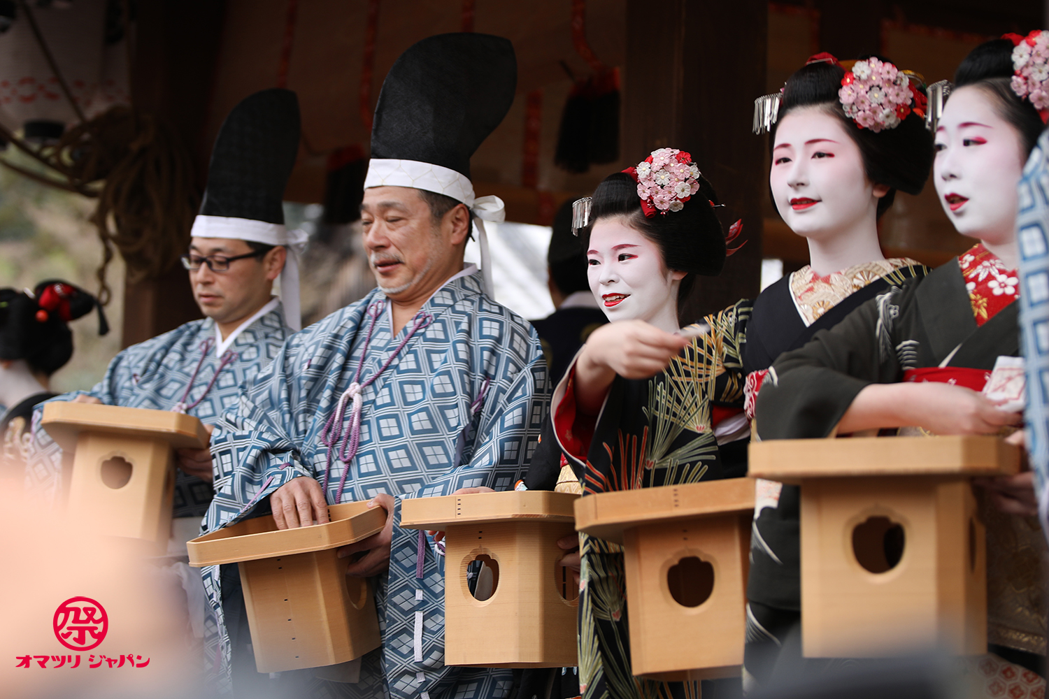 八坂神社　節分祭