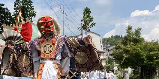 城原神楽と神輿