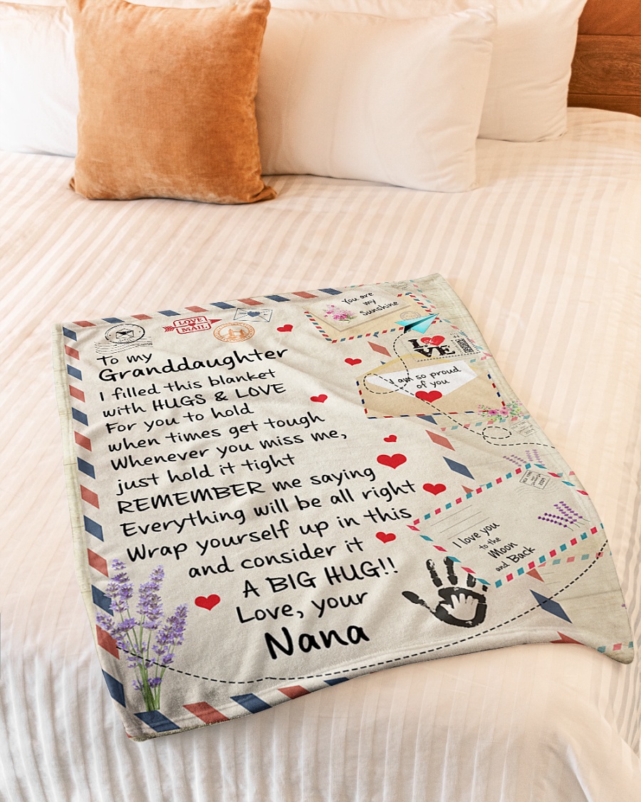 Personalized Blanket For Granddaughter