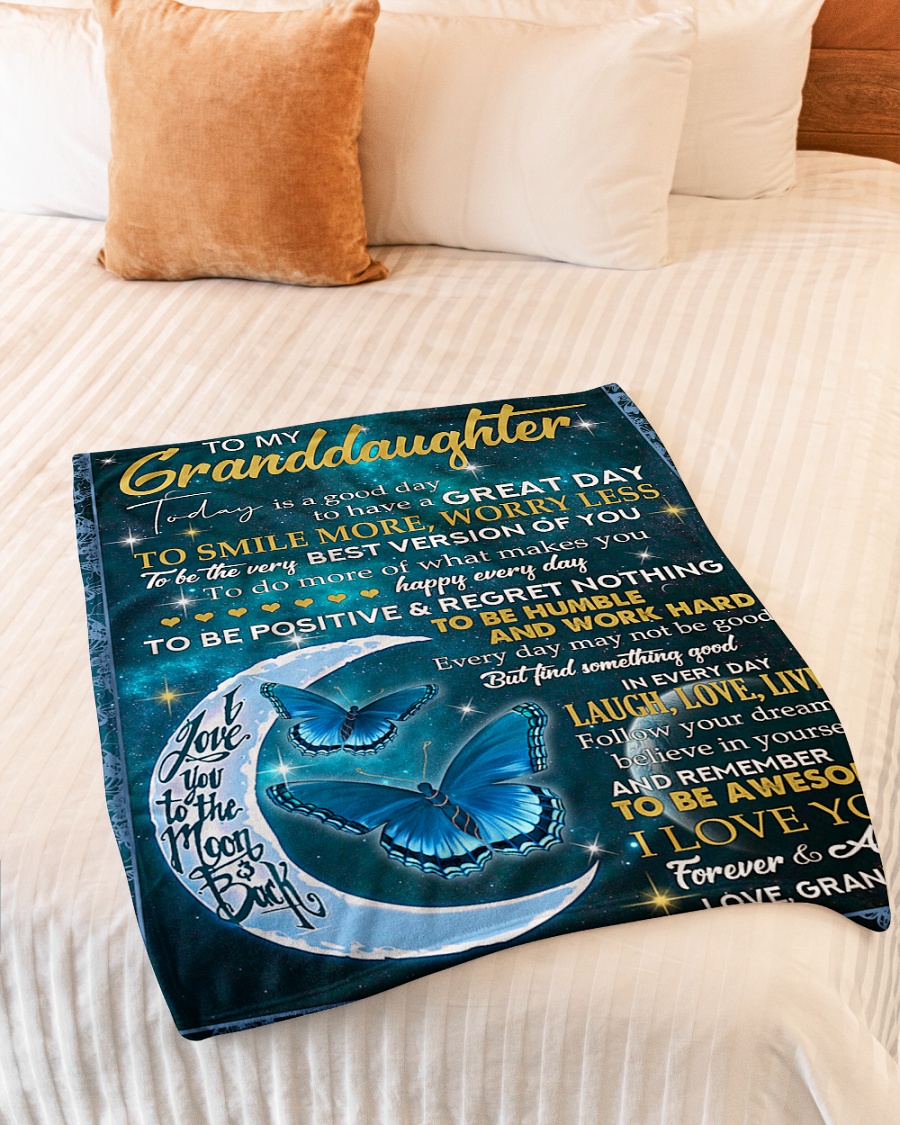 Personalized Blanket For Granddaughter