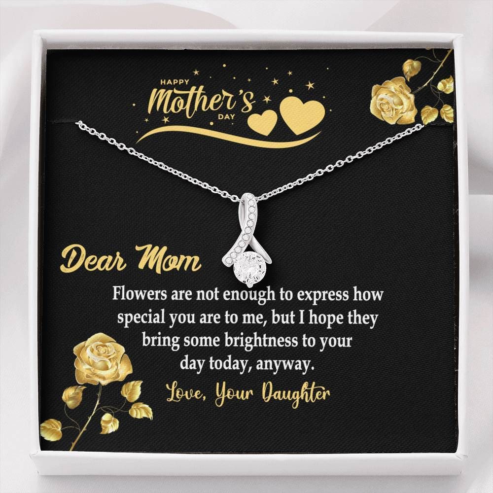Alluring Beauty Necklace Daughter Gift For Mom How Special You Are To Me