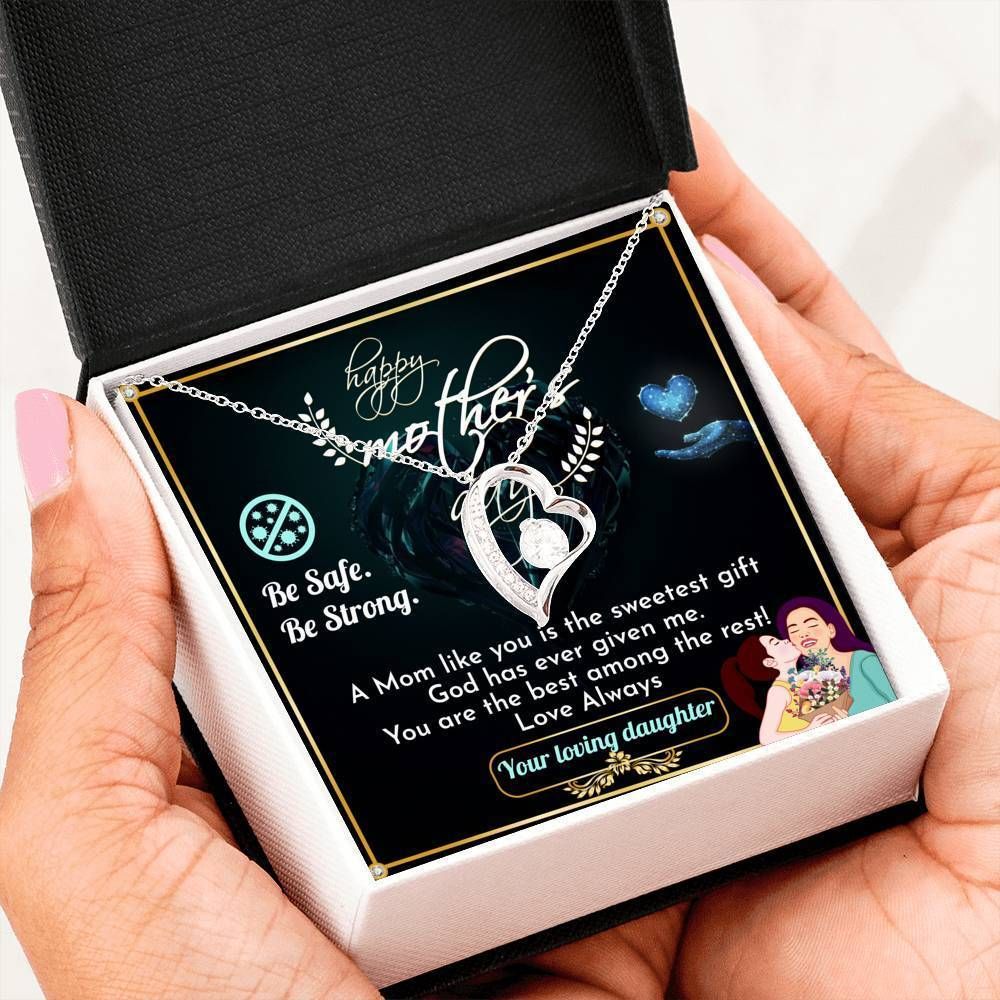 Be Safe Be Strong Forever Love Necklace For Mother