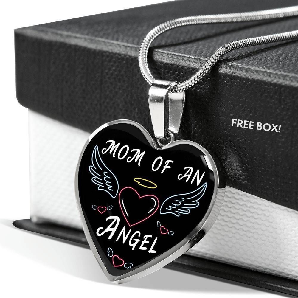 Mom Of An Heart Pendant Necklace Gift For Mom