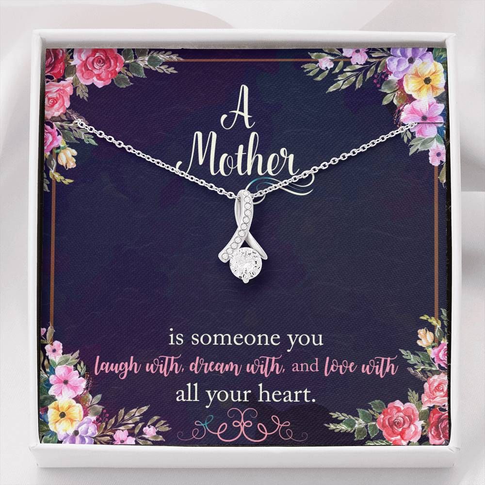 Flower Garden Gift For Mom Alluring Beauty Necklace Love You With All My Heart