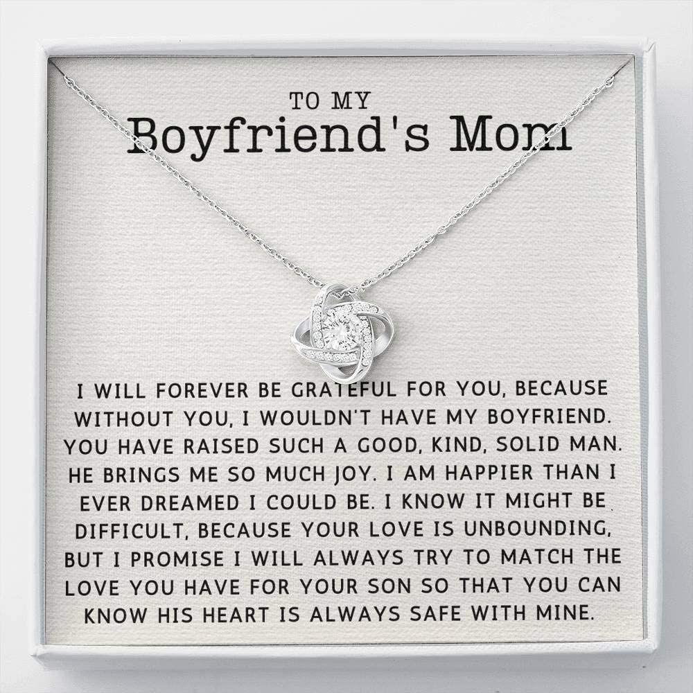 Mother-in-law Necklace, Gift To My Boyfriend's Mom Necklace, Gift For Future Mother-in-law