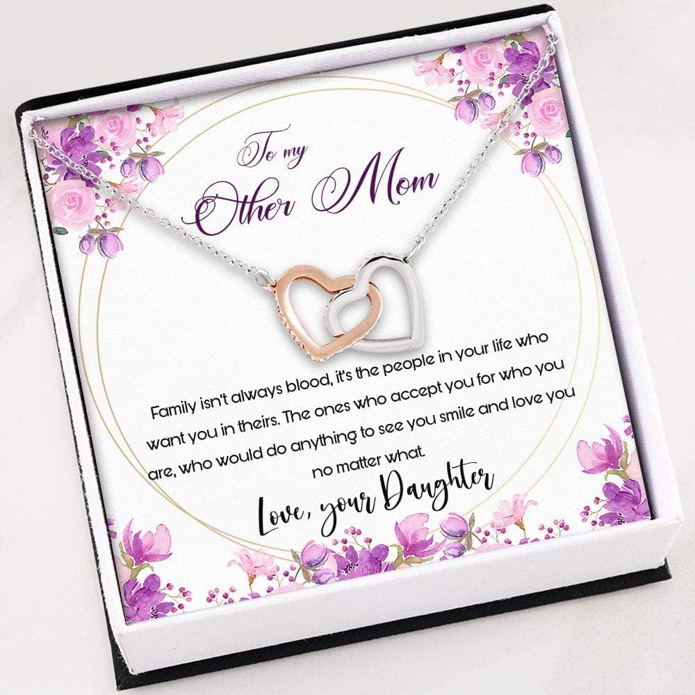 Mom Necklace, Stepmom Necklace, Necklace For Women Girl - Other Mom Necklace Bonus Mom Gift