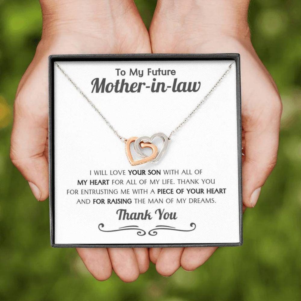 Mother-in-law Necklace, Future Mother-In-Law Necklace, Wedding Gift For Mother Of The Groom From Bride