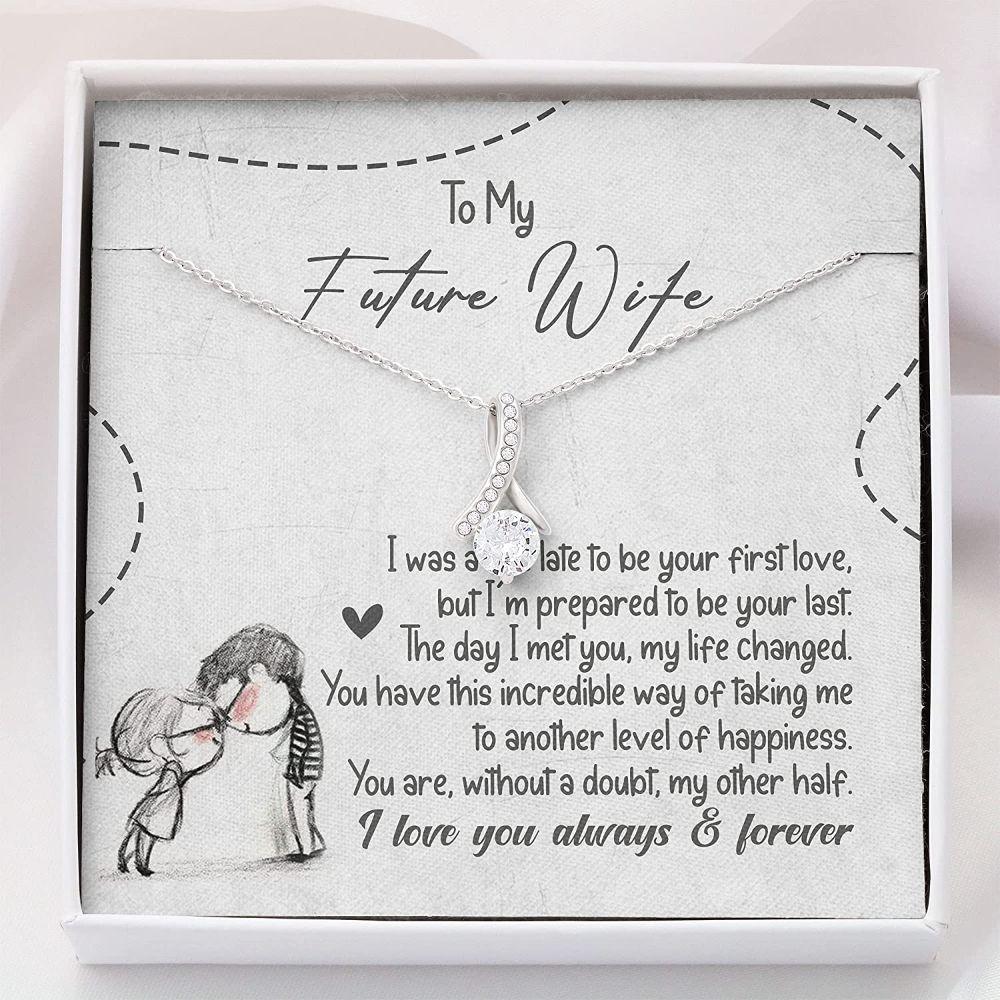 Wife Necklace, Necklace For Wife - Future Wife Wedding Gift