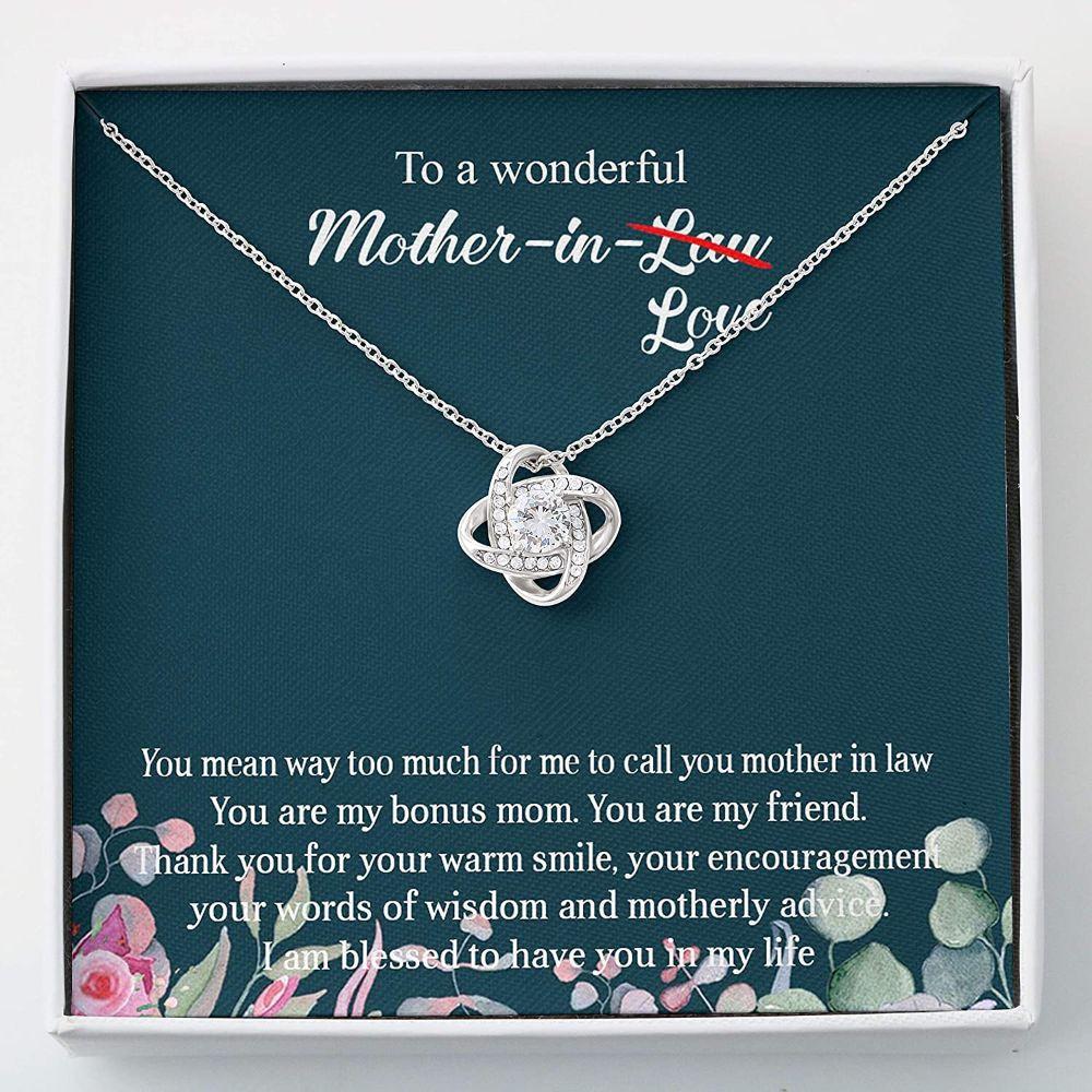 Mom Necklace, Mother-in-law Necklace, Mother Daughter Necklace Gift For Mother Of My Husband