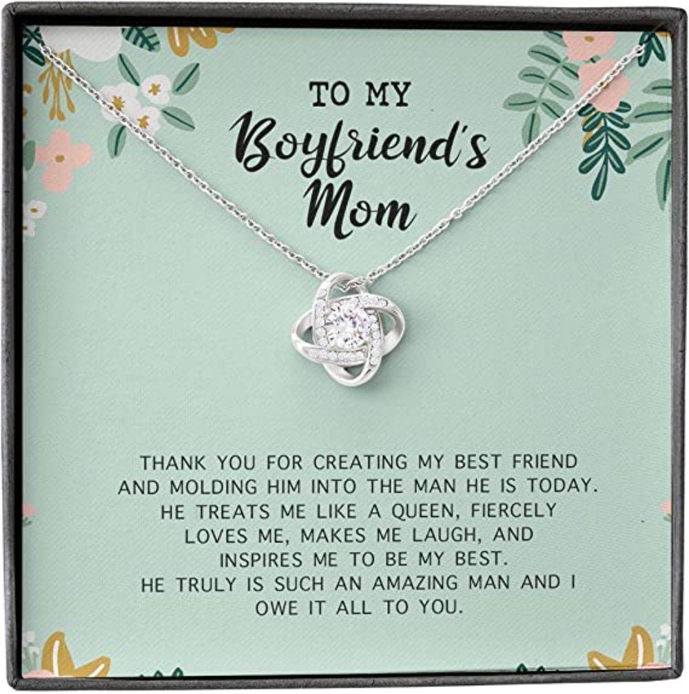 Mother-in-law Necklace, Boyfriend's Mom Necklace, Presents For Mother Gifts, Thank Queen Owe