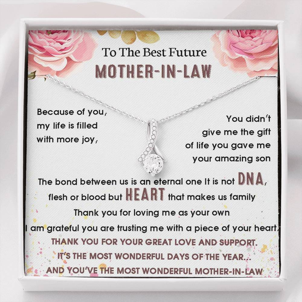 to my future mother in law necklace