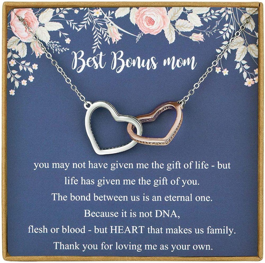 Stepmom Necklace, Bonus Mom Necklace, Mother In Law Gifts, Stepmother Gifts, Necklace For Stepmother