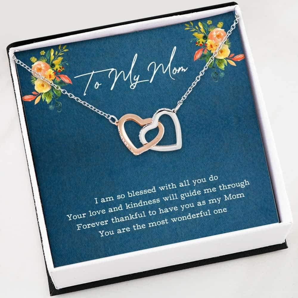 Mom Necklace, Necklace For Women Girl - To My Mom Necklace From Son Daughter Gift Mother Day
