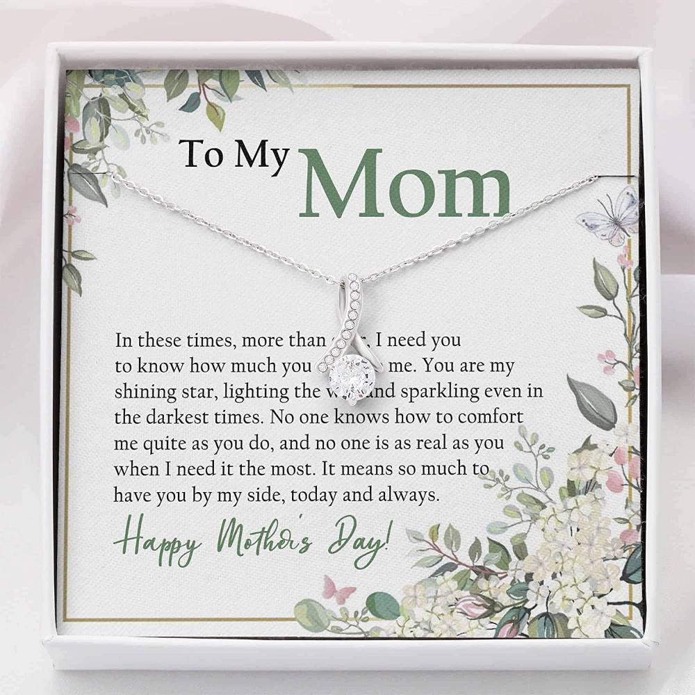 Mom Necklace - Gift For Mom - Alluring Beauty Necklace