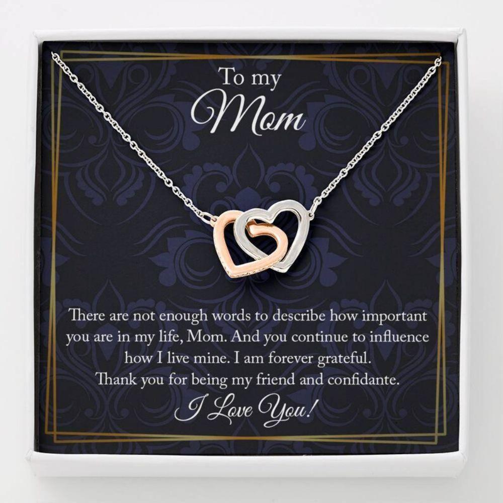 Mom Necklace, To My Mom Necklace Gift, Necklace For Mom, Mother's Day Gift, Birthday Gift For Mother