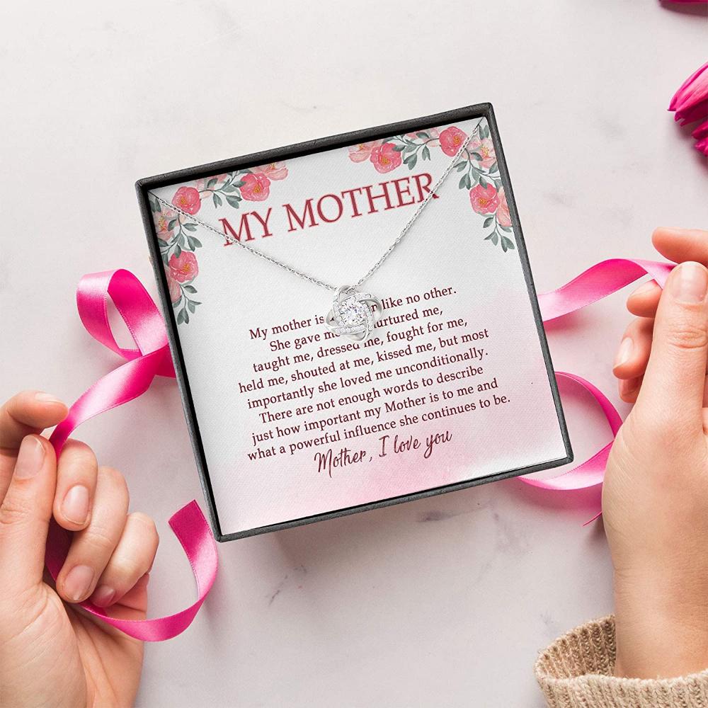 Mom Necklace, Mother Necklace - Mothers And Daughters Necklace With Gift Box