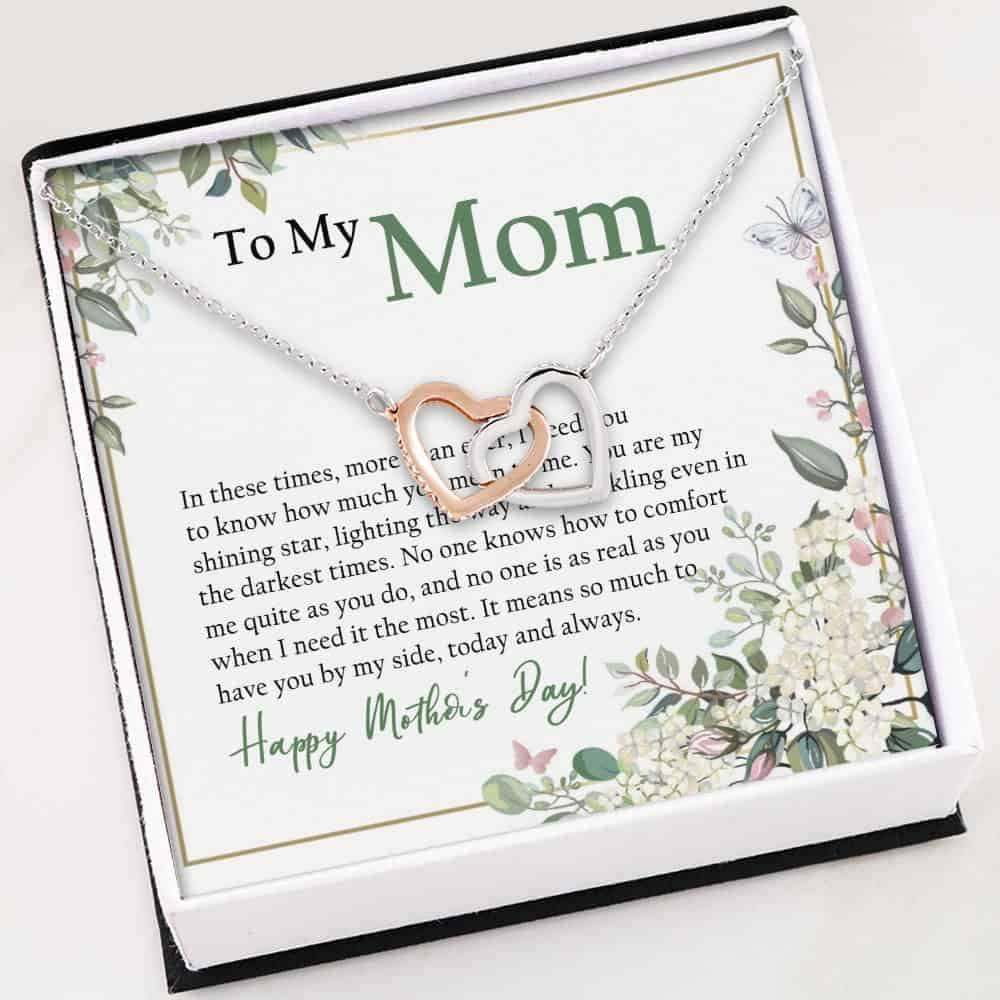 Mom Necklace - Necklace Gift For Mom - Necklace With Gift Box