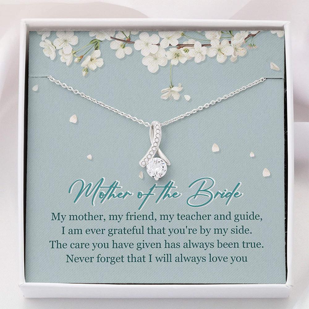 Mom Necklace, Mother Of The Bride Necklace Gift - Mother Necklace Mothers Day