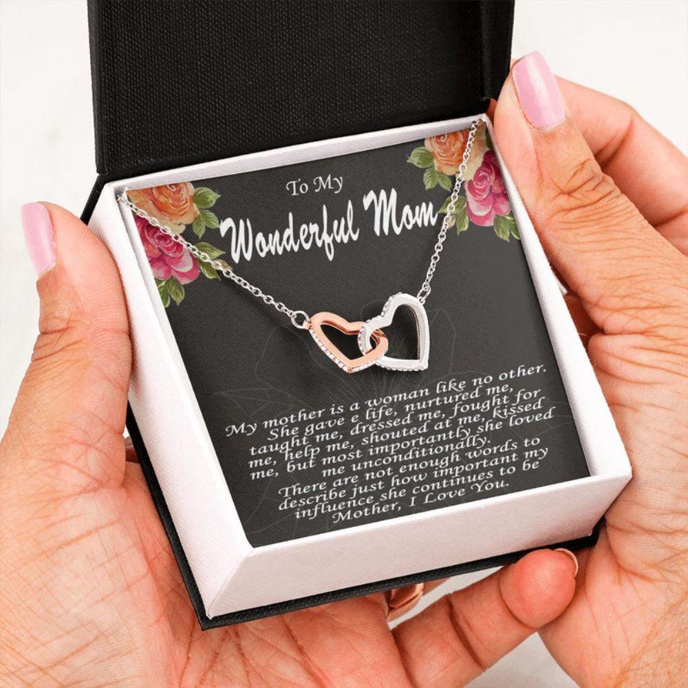 Mom Necklace, Daughter Necklace, Mother Daughter Christmas Gift, Gifts For Mom, Mother Daughter Necklace