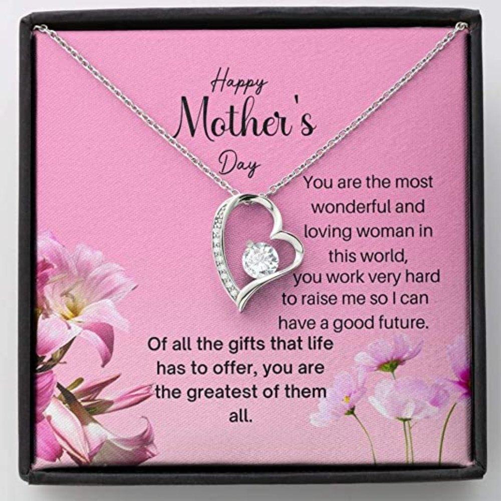 Mom Necklace, Stepmom Necklace, Loving Woman Necklace, Mother Daughter Gift, Necklace For Mom, Bonus Mom, Mother In Law