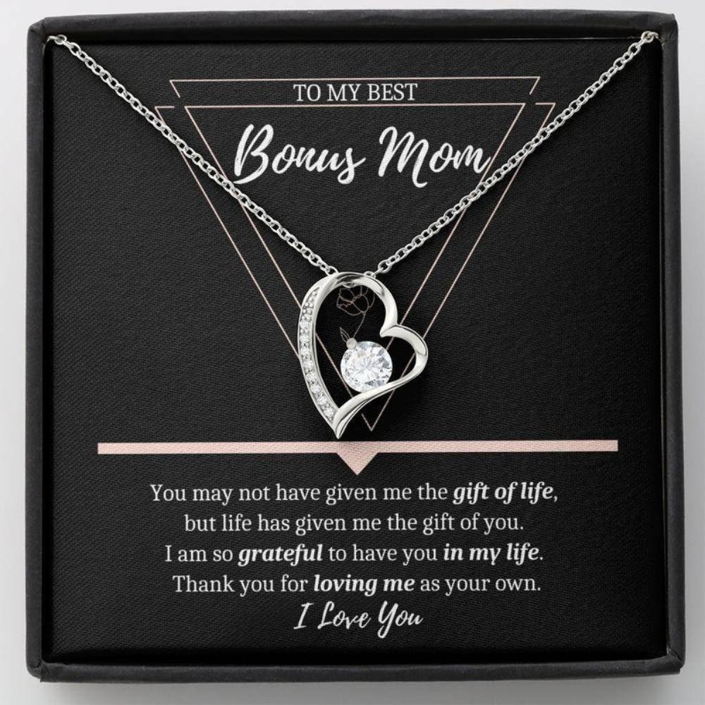 Stepmom Necklace, Bonus Mom Gift Necklace, Stepmom Mother's Day Gift, Necklace Gift For Stepmom, Other's Mom Necklace