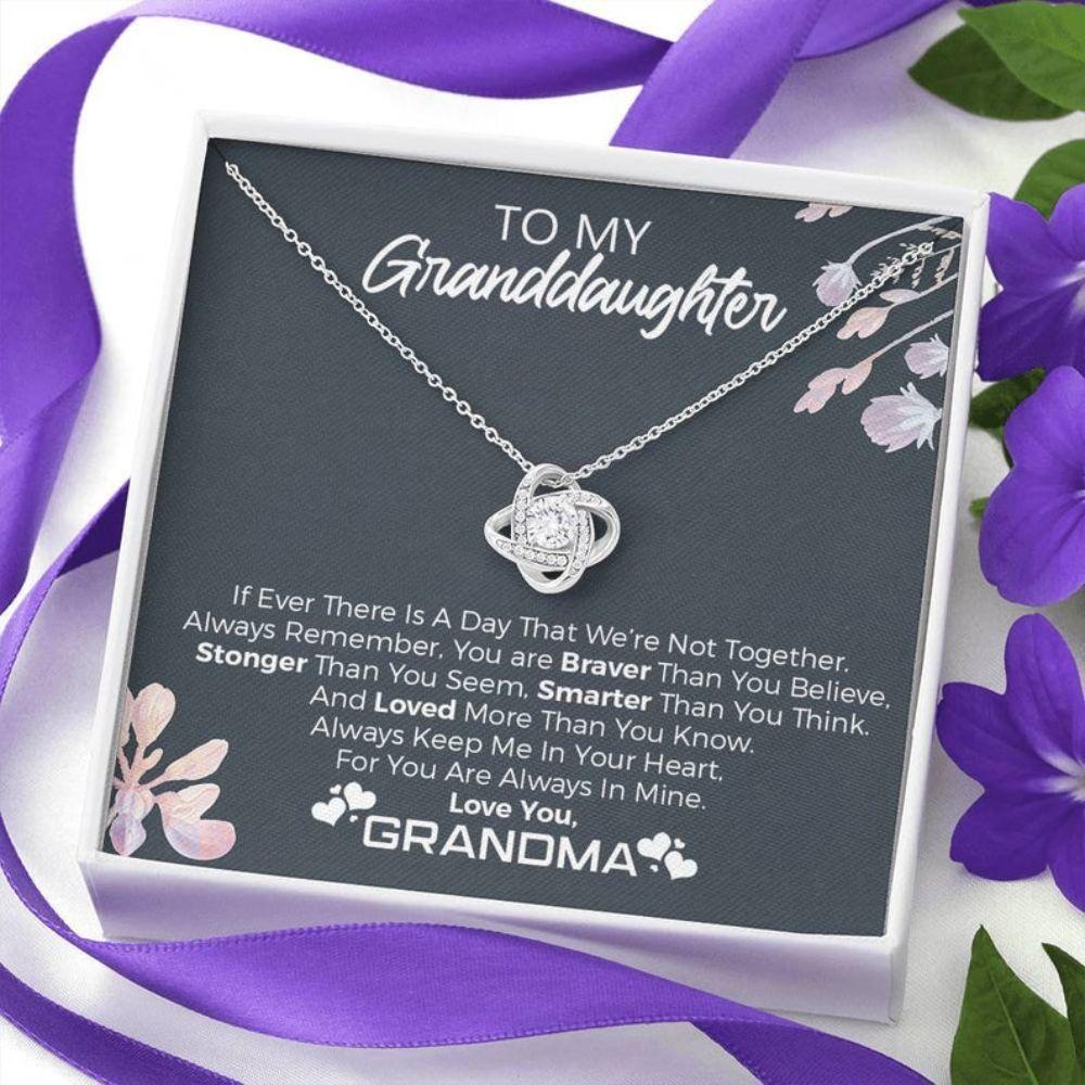 Granddaughter Necklace, To My Granddaughter �Always Remember� Necklace - Gift For Granddaughter