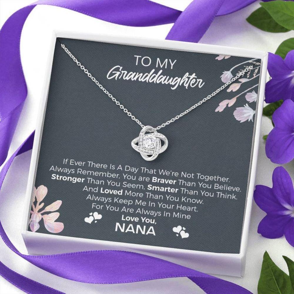 Granddaughter Necklace, To My Granddaughter, �Always Remember� Necklace Gift From Nana