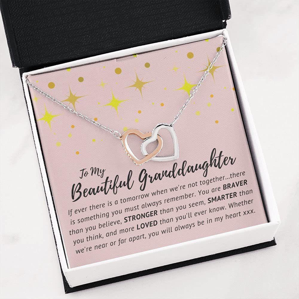 Granddaughter Necklace, Sweet 16 Gift, Granddaughter Birthday Graduation Necklace