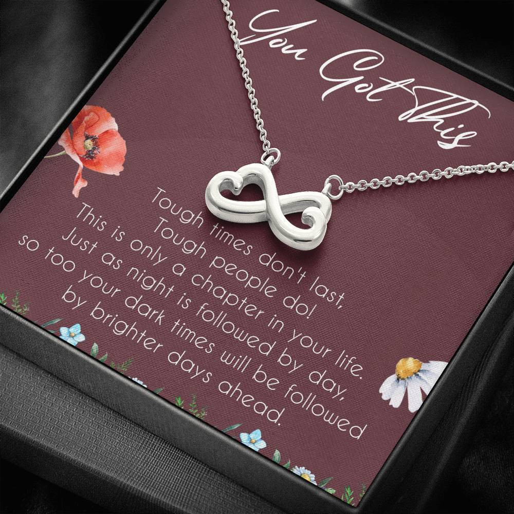 You Got This Infinity Heart Necklace Gift For Daughter