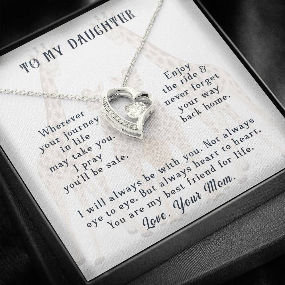 Forever Love Necklace Mom Gift For Daughter You're My Best Friend For Life