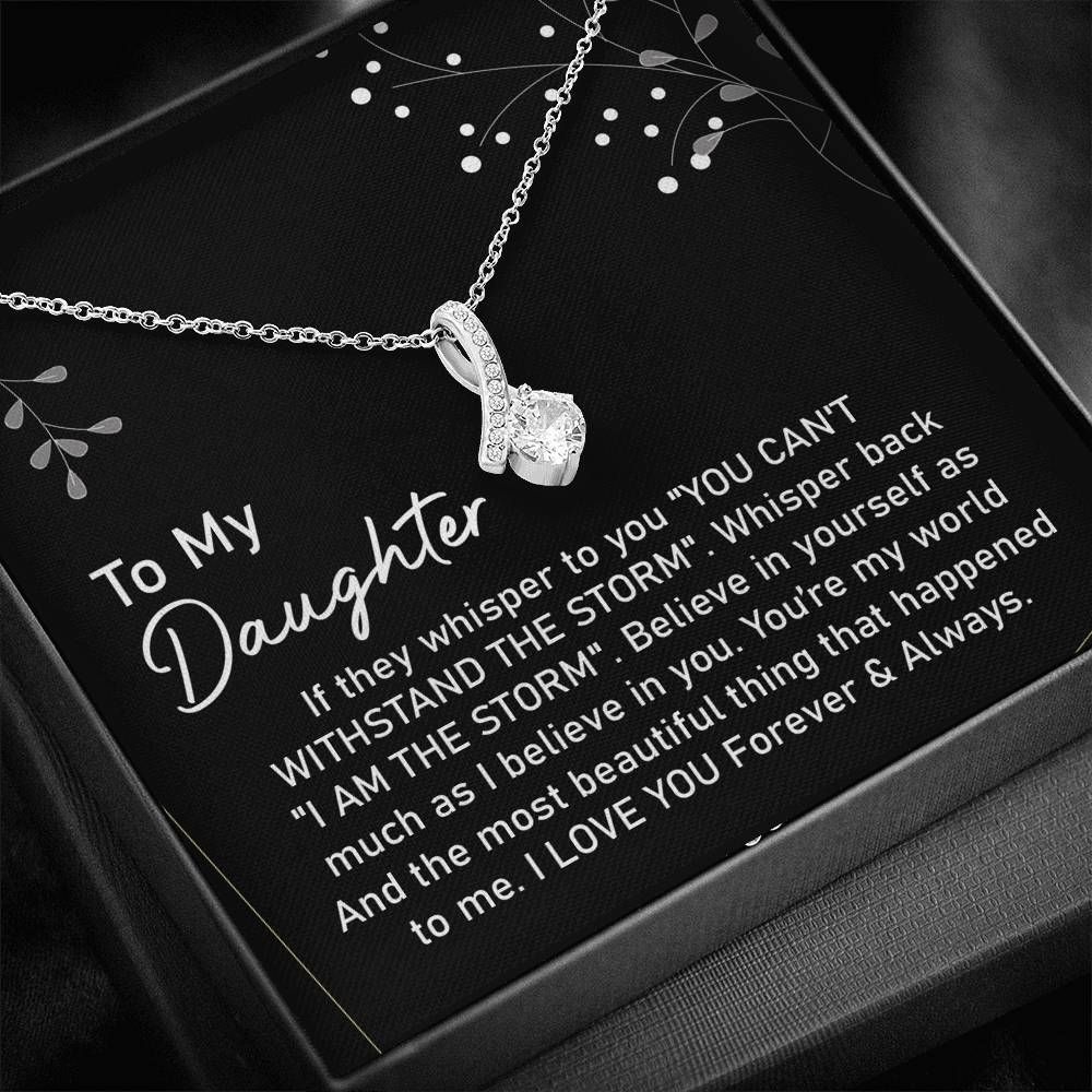 Believe In Yourself Alluring Beauty Necklace For Daughter