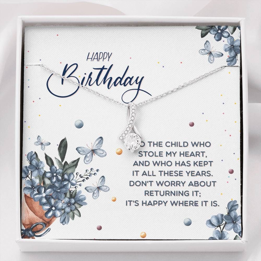 Happy Birthday Gift For Daughter Alluring Beauty Necklace