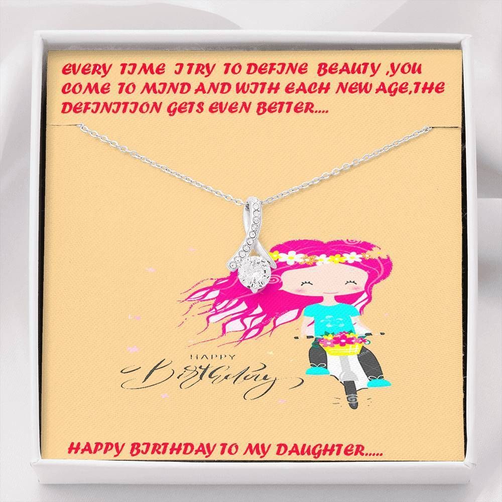 For Daughter I Hope You Get Better Than My Wish Alluring Beauty Necklace