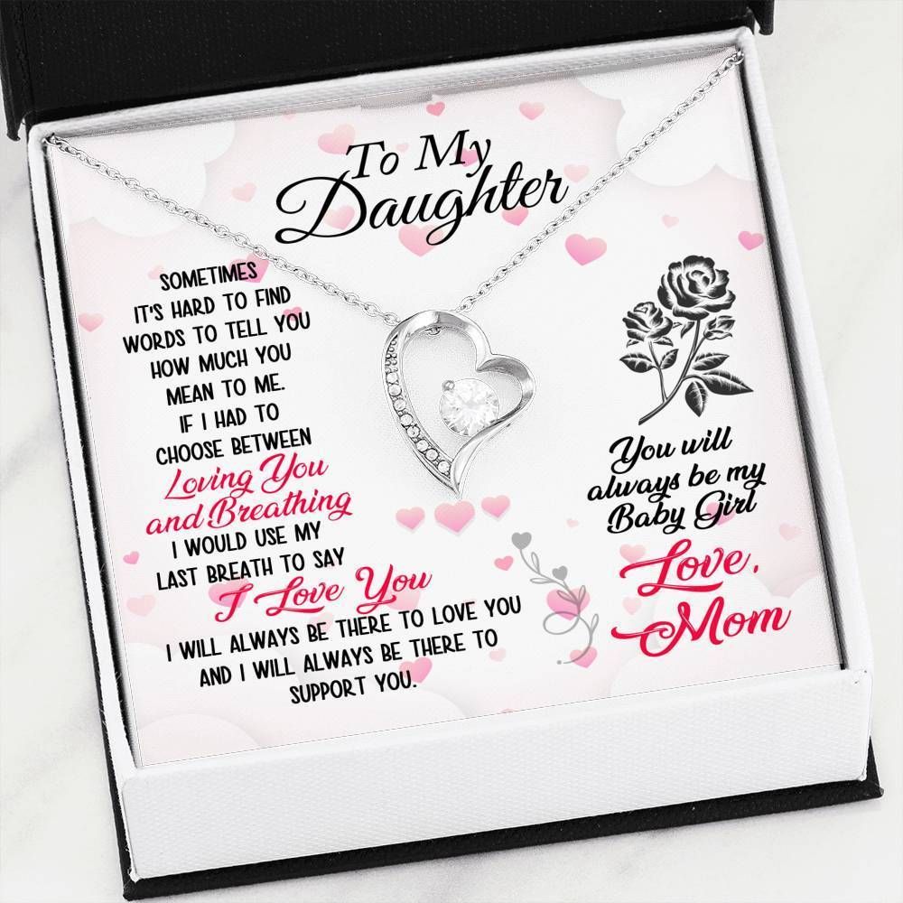 How Much You Mean To Me Forever Love Necklace For Daughter