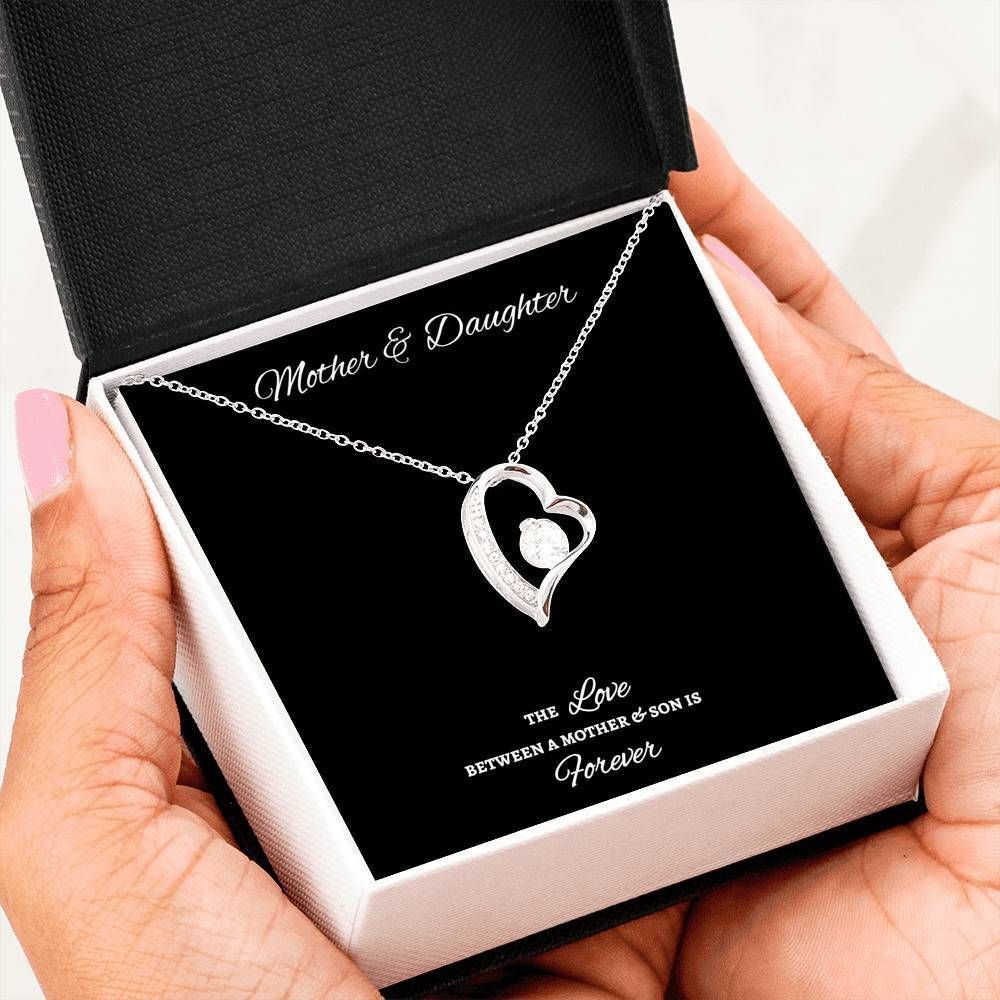 Mother And Daughter Love Is Forever Forever Love Necklace For Daughter