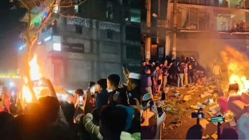 बांग्लादेश में एक और हिंदू युवक को जिंदा जलाने की कोशिश, धारदार हथियार से हमले के बाद लगाई आग