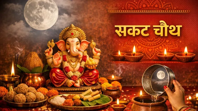 Sakat Chauth Kab Hai 2026 Date 6 or 7 january know shubh muhurat
