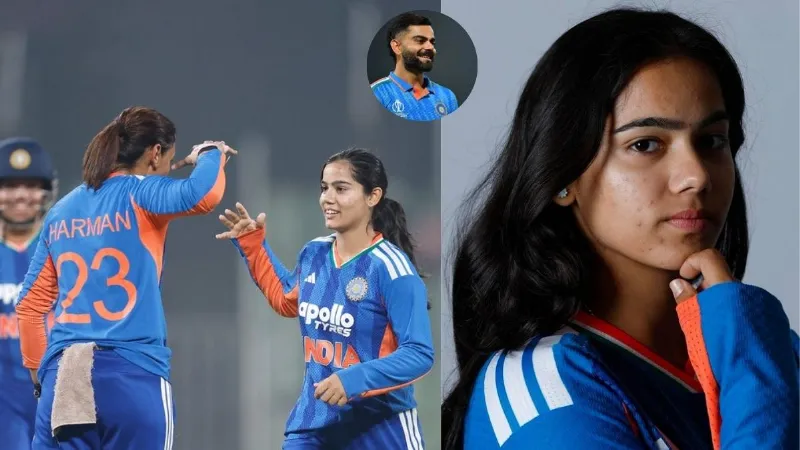Cricket sports Vaishnavi Sharma say about Virat Kohli viral on social media