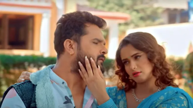 bhojpuri Khesari Lal Yadav new song Bulbul released with Bigg Boss fame Neelam Giri