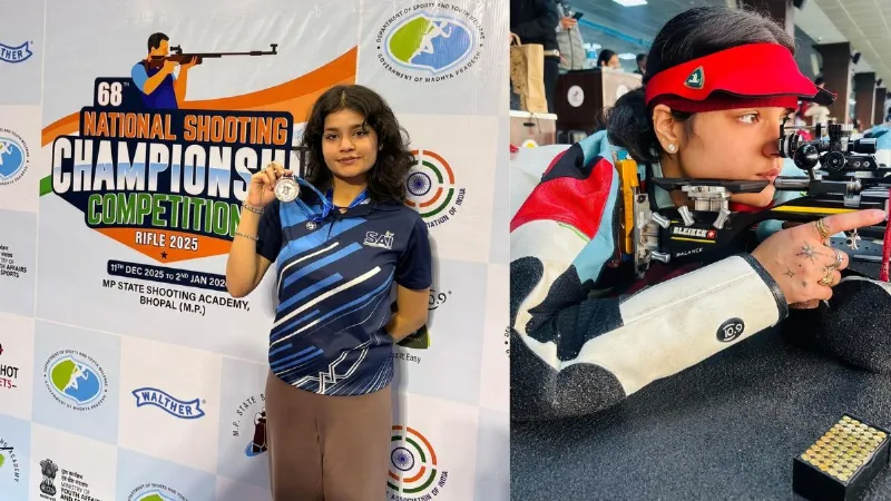 राष्ट्रीय शूटिंग चैंपियनशिप में ख्वाहिश शर्मा ने जीता 50 मीटर स्पर्धा में कांस्य पदक, अब करेंगी भारत का प्रतिनिधित्व