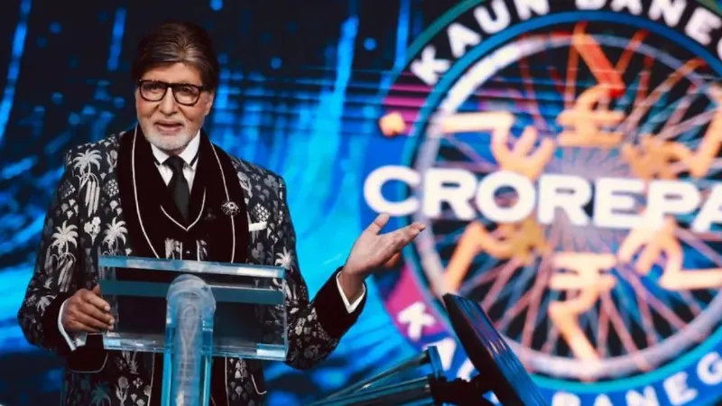 32 मिनट तक KBC के सेट पर गाते रहे अमिताभ बच्चन, बनाया नया रिकॉर्ड