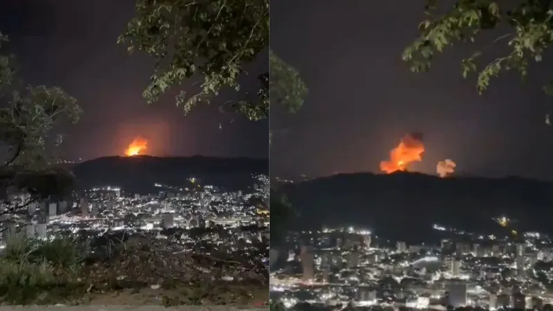 Several explosions in Venezuela amid conflict with America