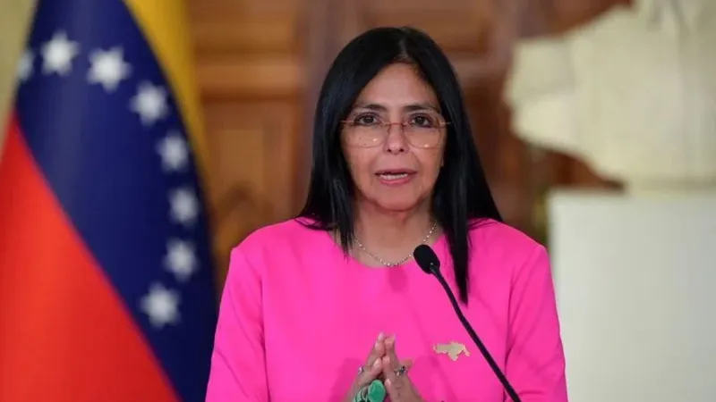 Who is delcy rodriguez become interim president after maduro arrest