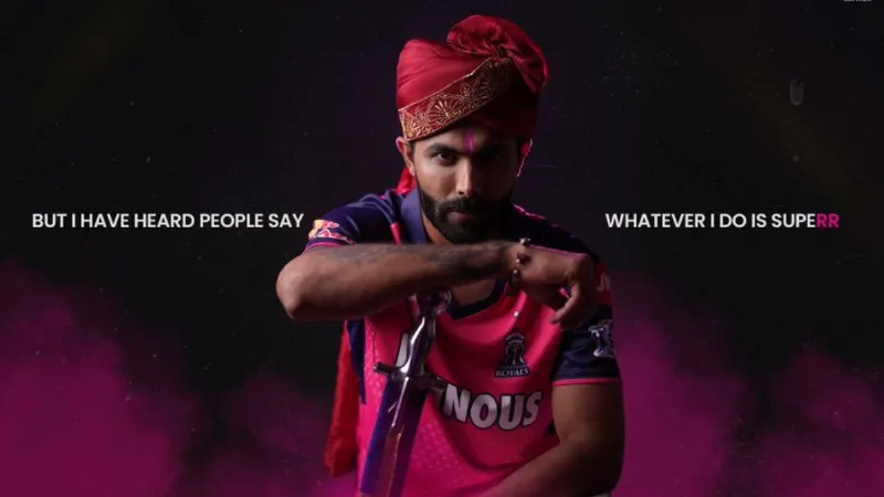IPL 2026 में राजस्थान रॉयल्स के नए कप्तान होंगे रविंद्र जडेजा? RR का सोशल मीडिया पोस्ट हो रहा वायरल
