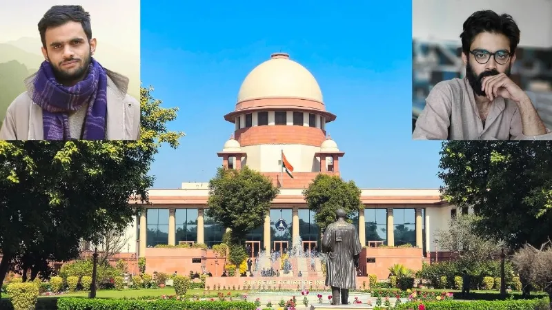 उमर खालिद और शरजील इमाम की जमानत याचिका खारिज, SC बोला- 'संविधान में जीने का अधिकार, लेकिन...'