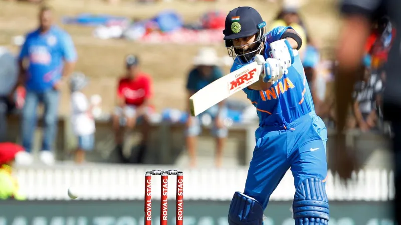 top 5 Indian batsman with the most runs in ODIs against New Zealand