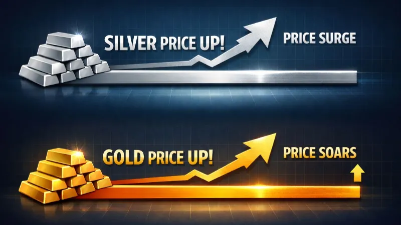 Gold Silver Price: चांदी की कीमतें छू रहीं आसमान, 2.5 लाख रुपये के पार भाव, जानिए गोल्ड का रेट