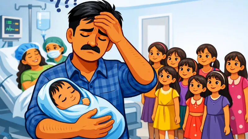 10 बेटियों के बाद महिला ने दिया बेटे को जन्म, पिछलों के नाम ही भूल गए पिता