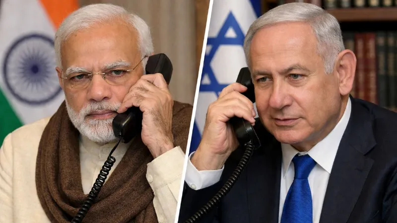 PM Narendra Modi spoke to Israeli PM Benjamin Netanyahu