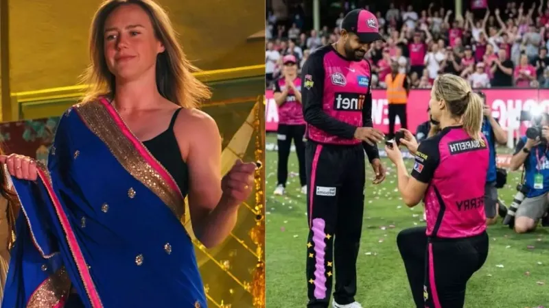 Ellyse Perry Proposed Babar Azam in stadium post goes viral